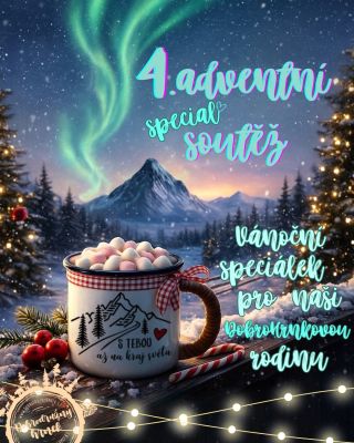 Soutěž UKONČENA: Krásný 4.Advent, moji milí hrnečkáři, po 3. vánočních soutěžích, co máme už za sebou jsem si pro vás...